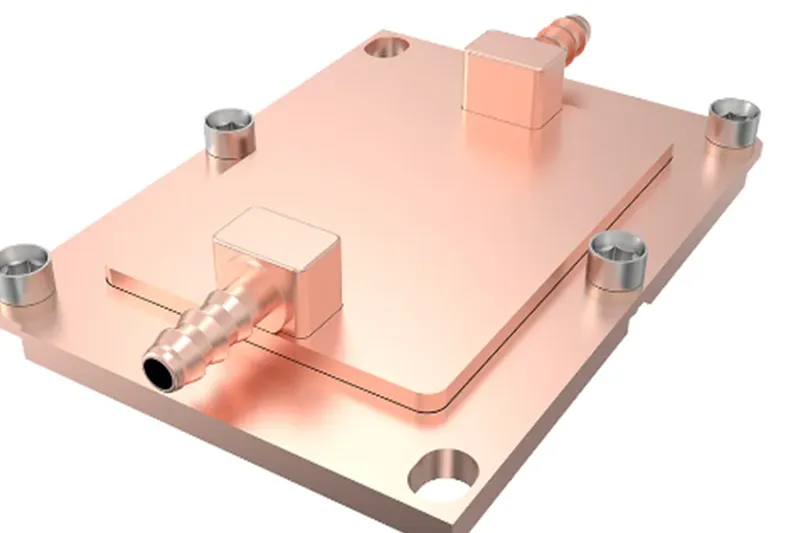 Copper Pipe CPU Server Liquid Cooling Plate