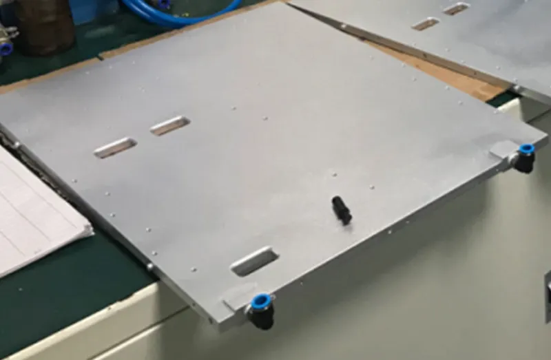Customised liquid cold plate for laser equipment