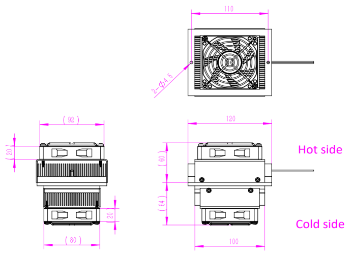 Peltier Air Conditioners Design Drawings